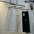 Ladies Embroider Ruffle Border Skirts